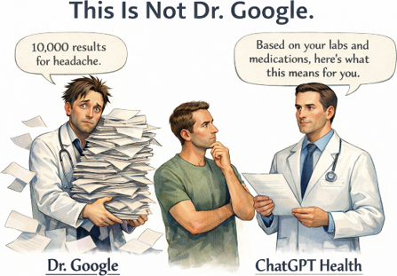This is not Doctor Google - AI health tools represent a fundamentally different challenge